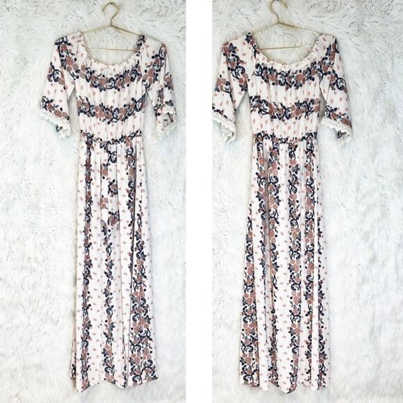 FLYING Tomato floral walk through romper NWT - Picture 1 of 2